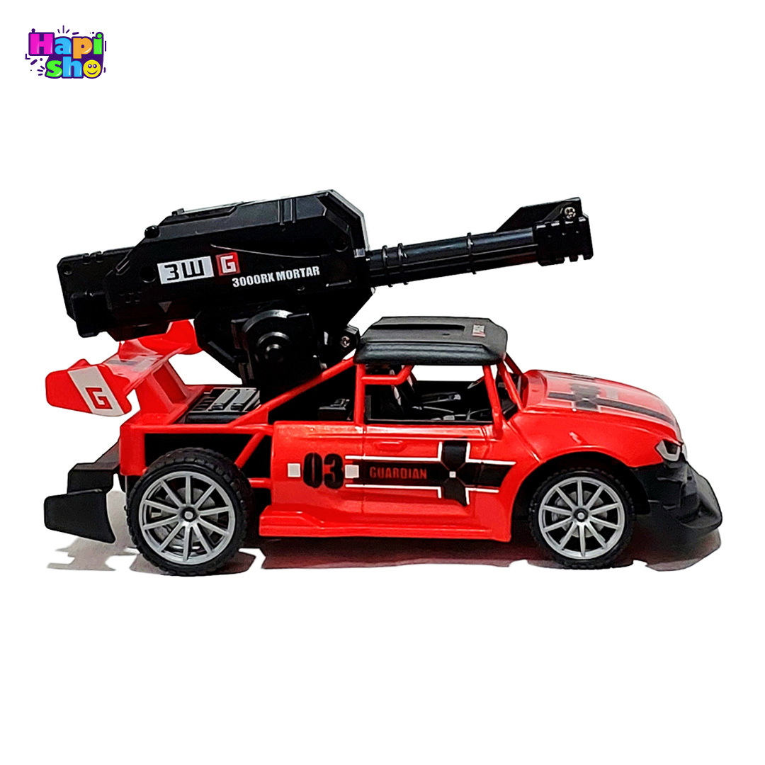 قیمت ماشین کنترلی شارژی تیر پرت کن مدل Shooting Bullet Racing Car