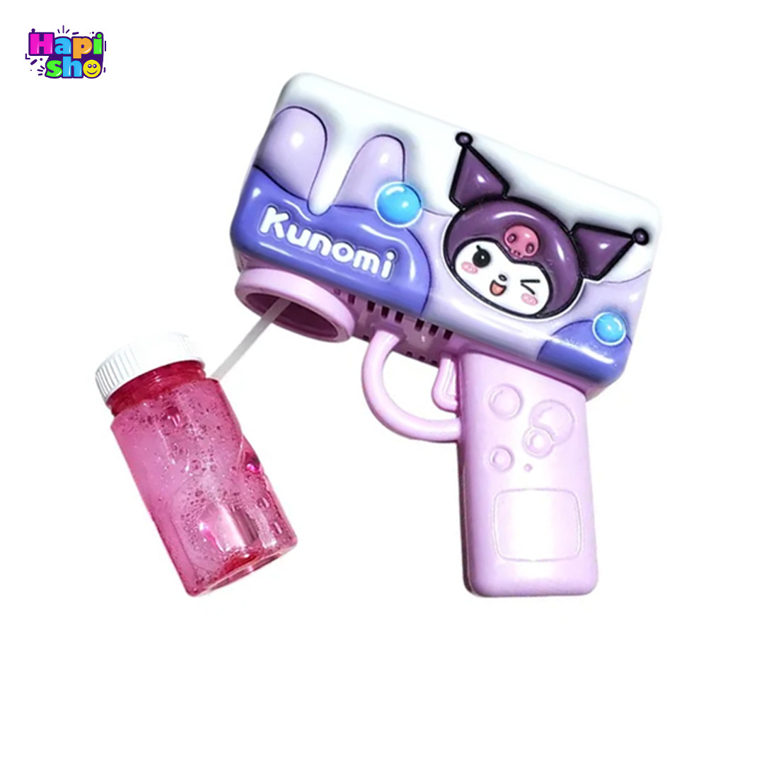  قیمت تفنگ حباب ساز مخزن دار کرومی مدل ELECTRIC BUBBLE GUN 