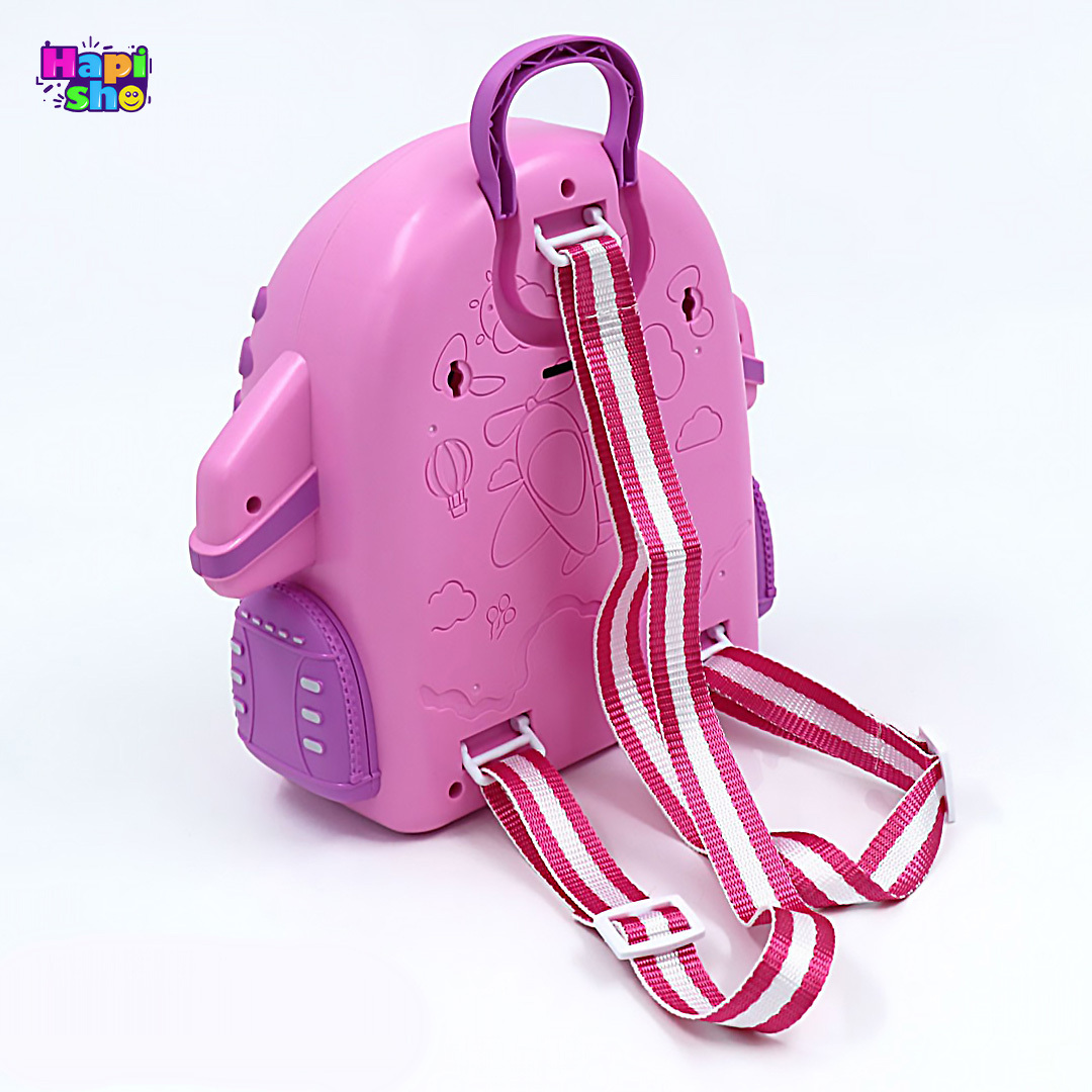 نحوه اتصال بندهای گاوصندوق اسباب بازی اثر انگشتی موزیکال مدل Mini Piggy Bank