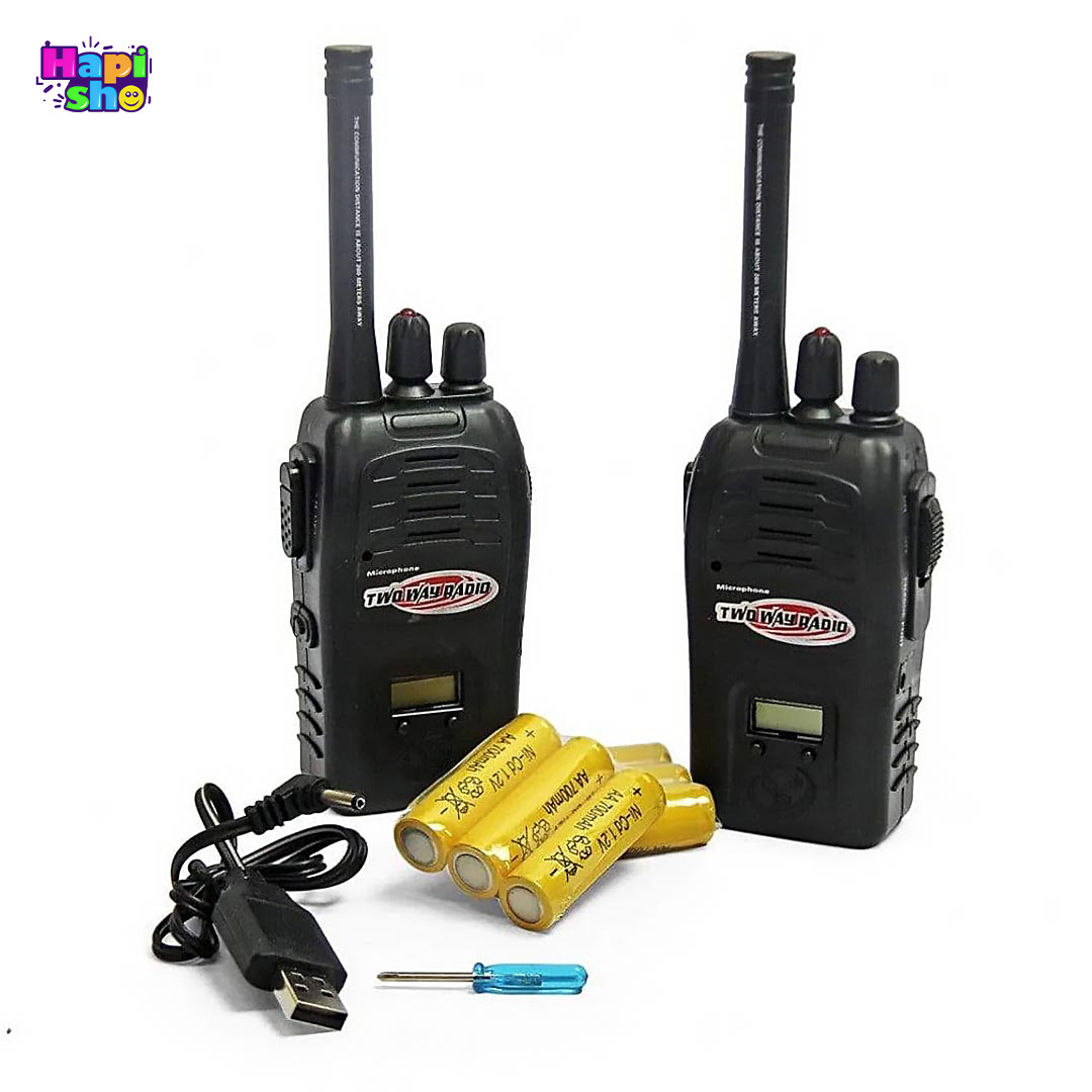  قیمت بیسیم اسباب بازی شارژی دو نفره با برد بالا INTERPHONE 