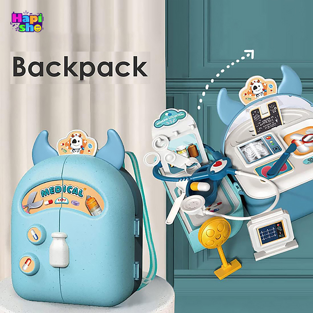  2 حالت استفاده از ست اسباب بازی پزشکی کوله پشتی 2 در 1 مدل Dream Backpack–اسباب بازی 