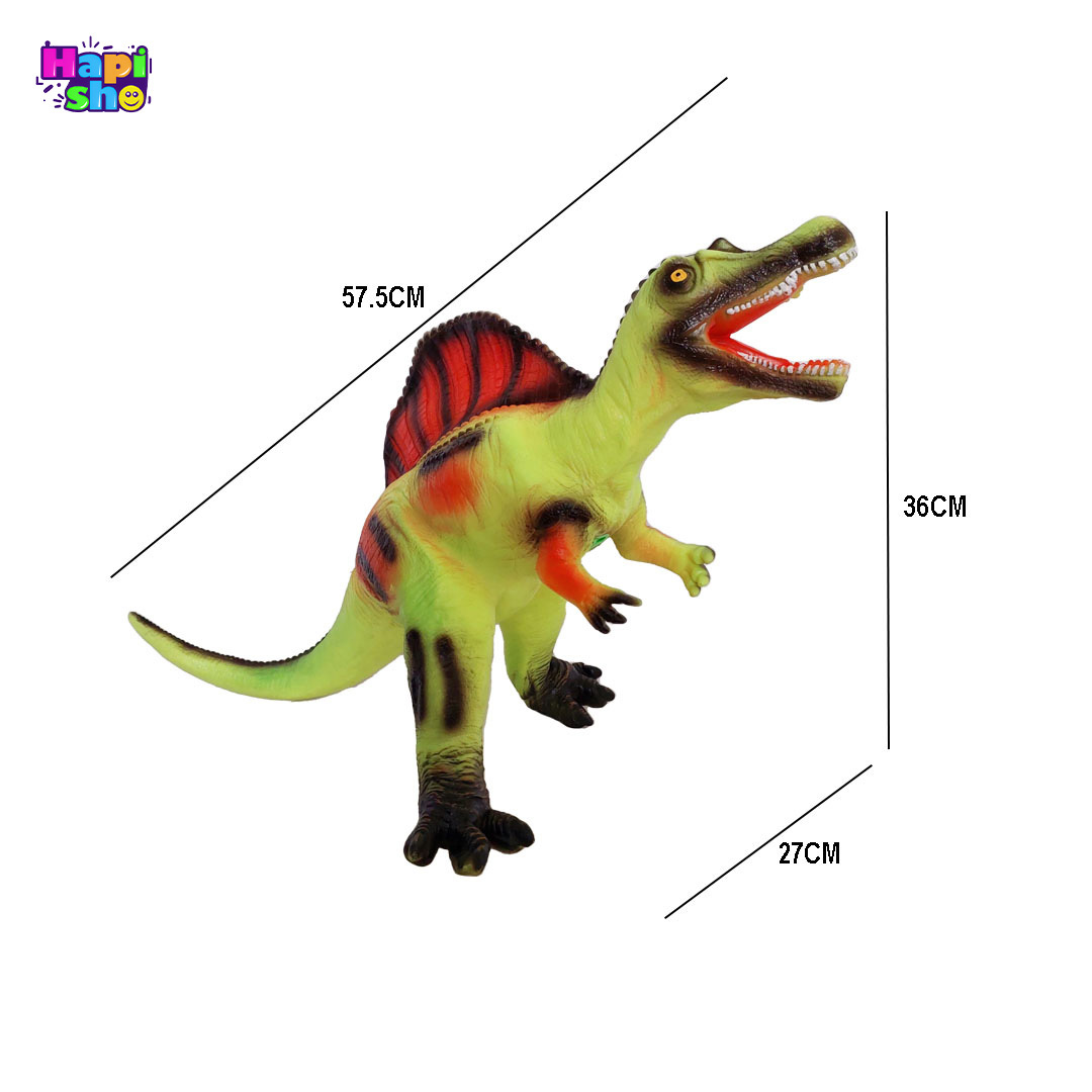  خرید فیگور دایناسور بزرگ تمام گوشتی موزیکال 57 سانتی متر_اسباب بازی 