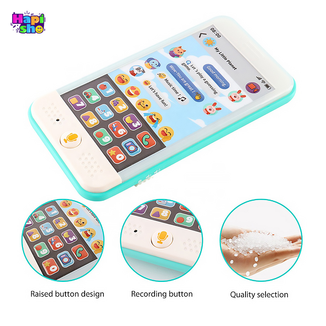  فروش موبایل اسباب بازی موزیکال لمسی با ضبط صدا هولی تویز Education Phone 
