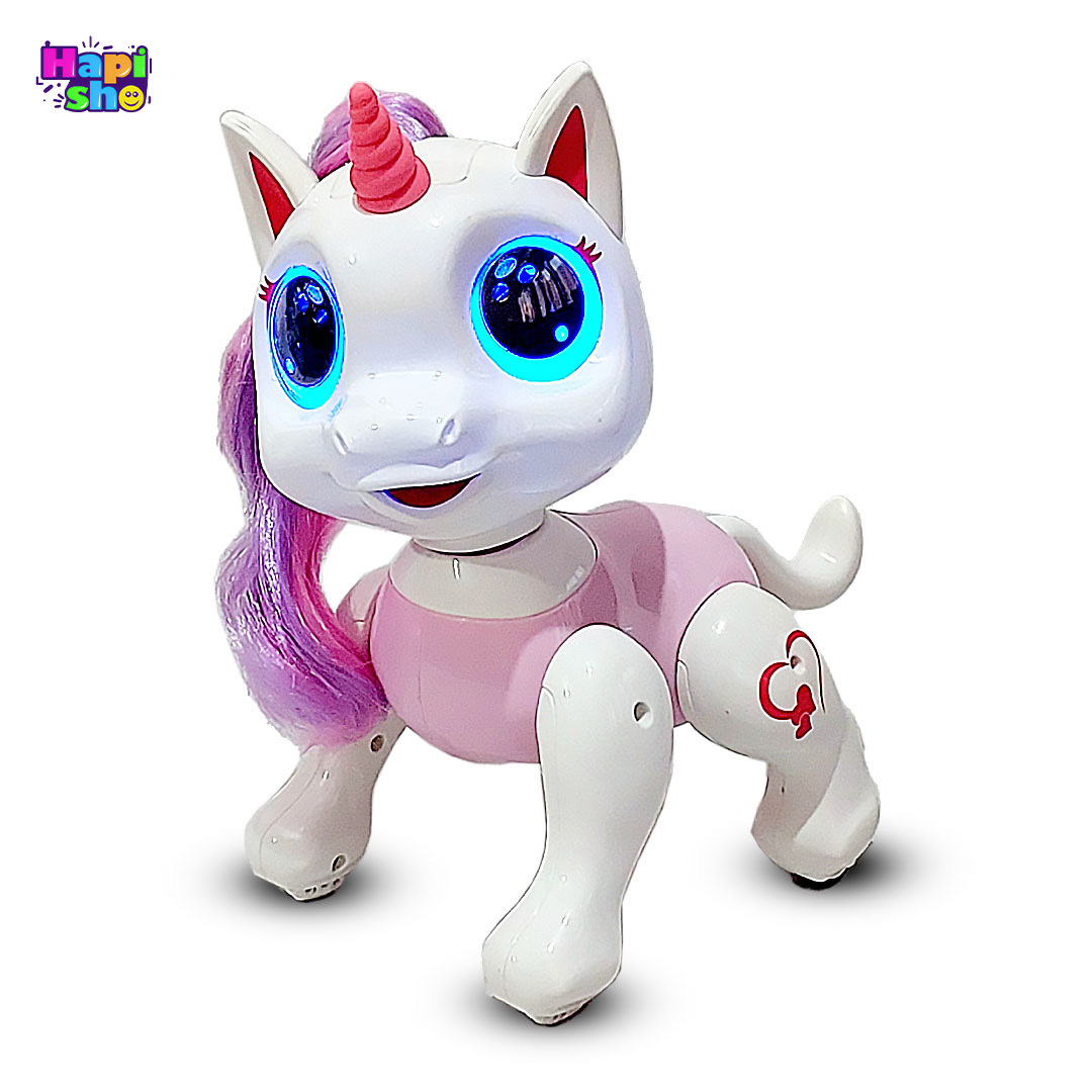  بهترین اسباب بازی ربات کنترلی پونی چراغ دار مدل CUTE FRIENDS SMART ANIMAL–اسباب بازی 