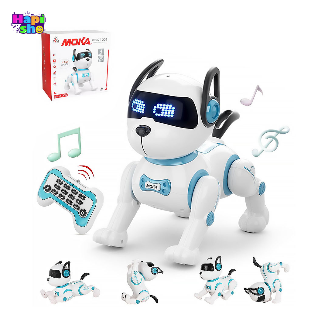  اسباب بازی ربات سگ کنترلی سخنگو هوشمند مدل MOKA ROBOT DOG 