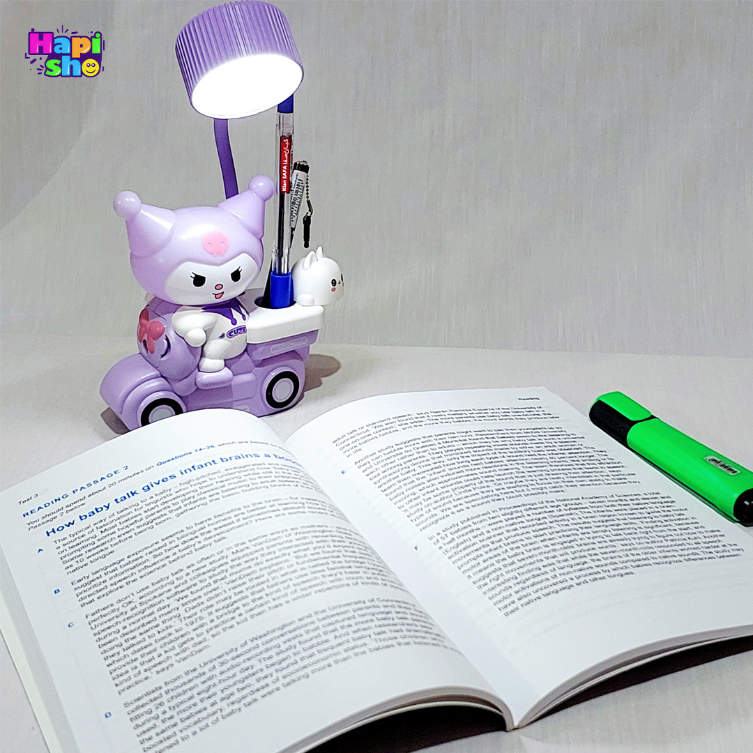  بهترین چراغ مطالعه فانتزی کرومی با چراغ خواب و باتری شارژی Table Lamp 