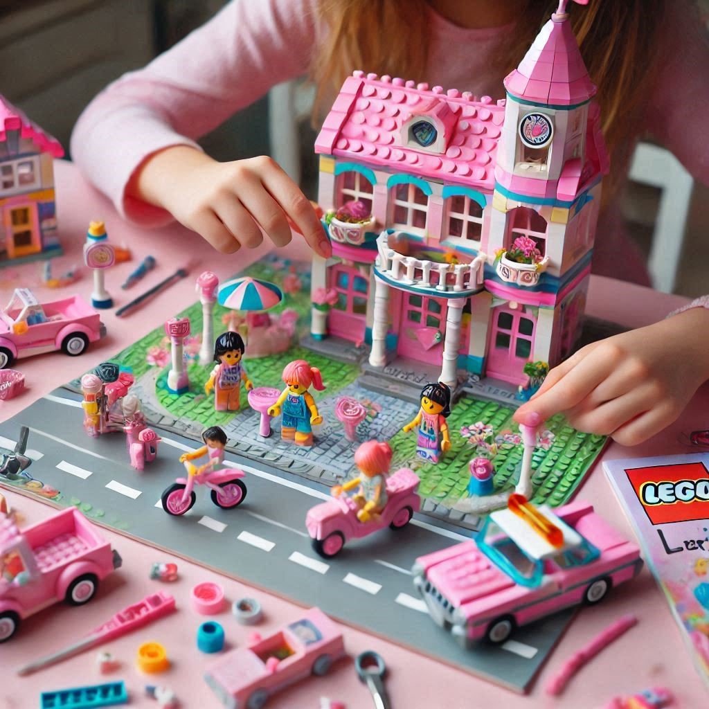 ست ساختنی لگو دخترانه برای خلاقیت بیشتر
