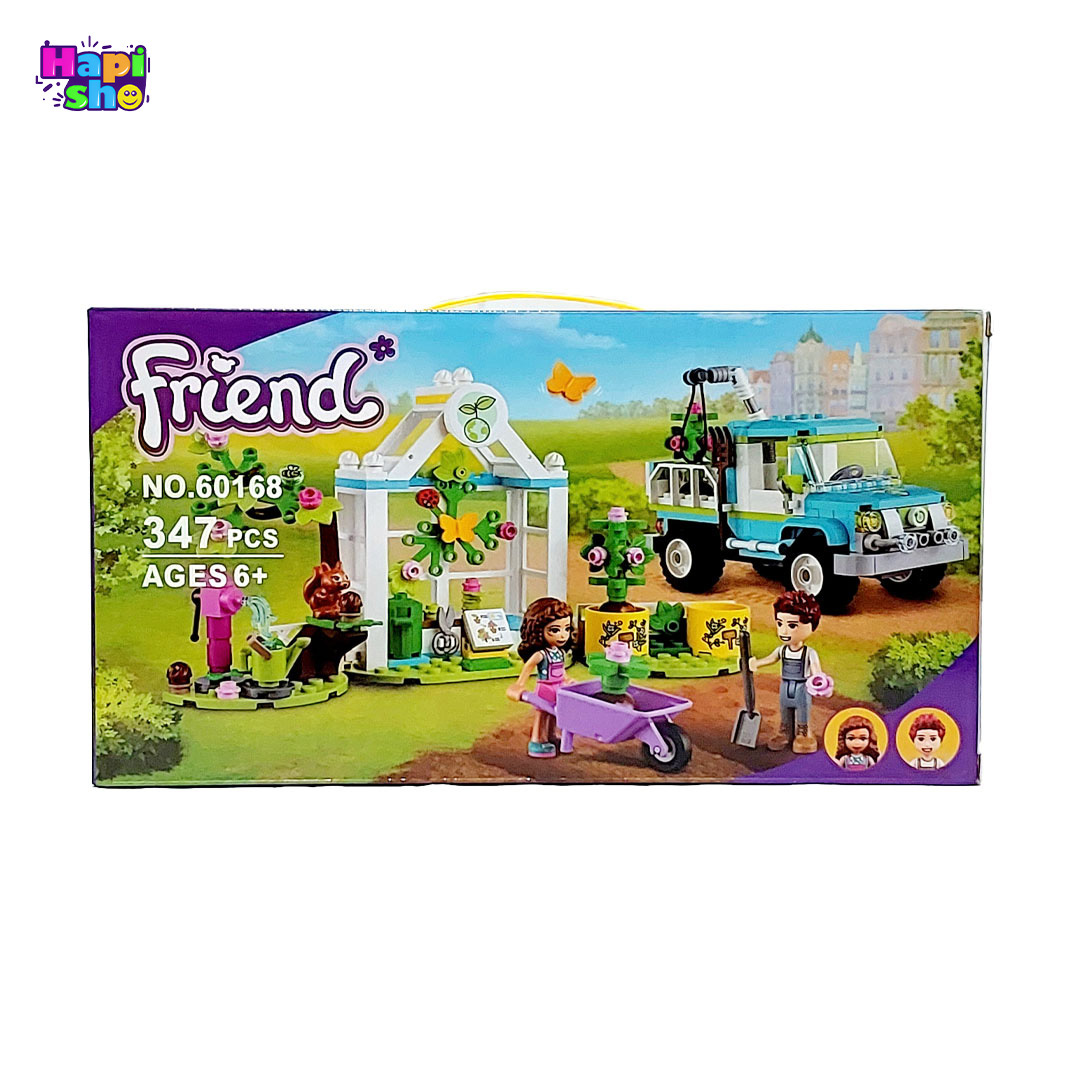  فروش اسباب بازی لگو فرندز 347 قطعه‌ با فیگور مدل 60168 Friend–اسباب بازی لگو 