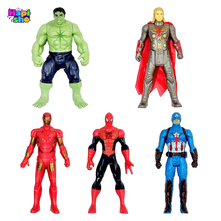 اکشن فیگور های مارول چراغ دار اونجرز 5 عددی مدل AVENGERS AGE OF ULTRON_اسباب بازی