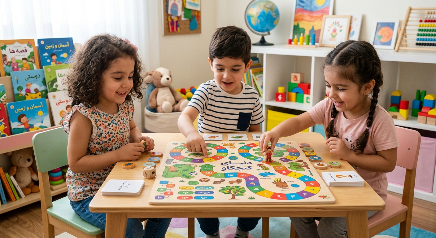 بازی فکری و آموزشی کودک