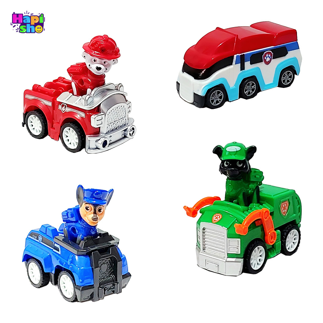 ماشین های عقب کش اسباب بازی سگهای نگهبان مدل BIG RESCUES
