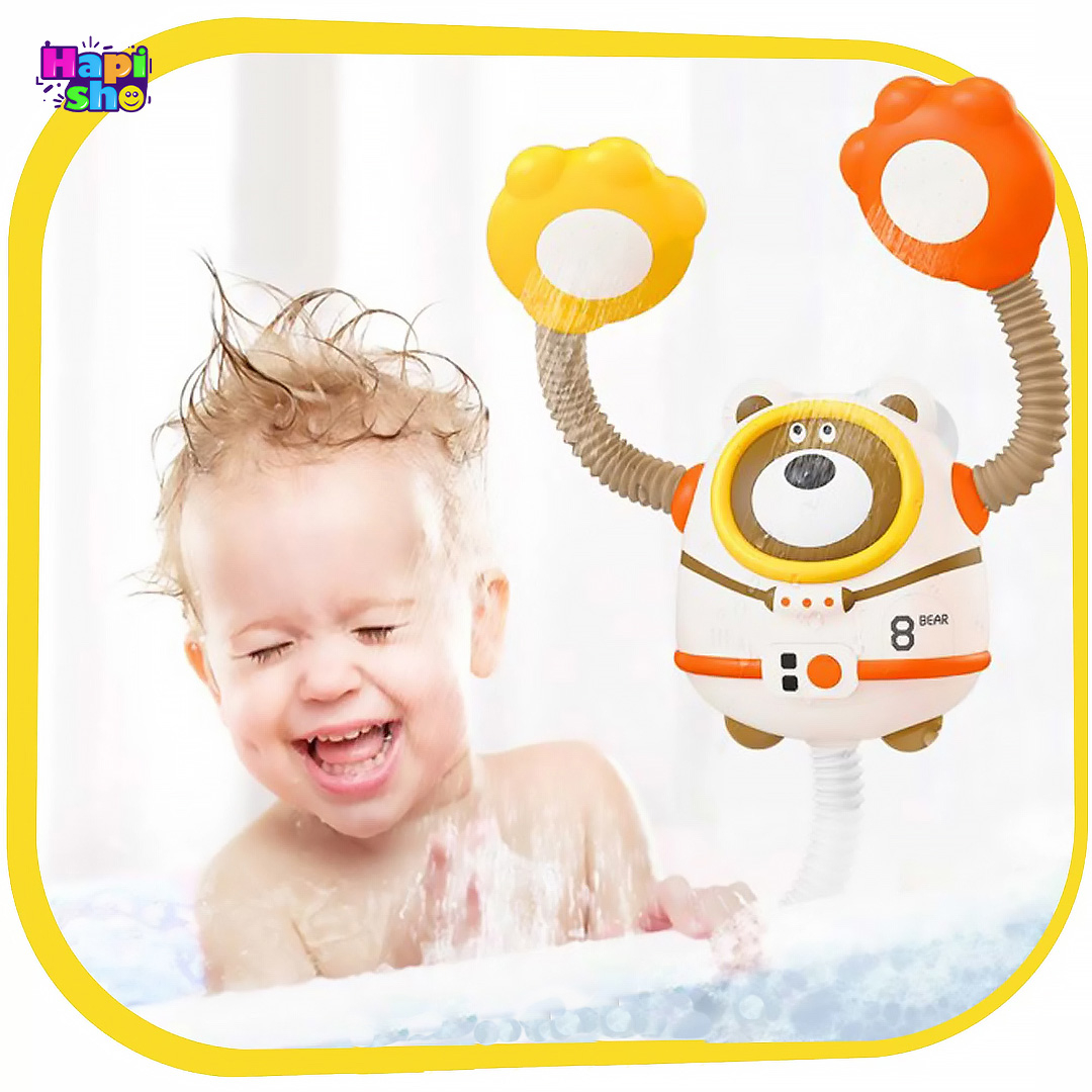 خرید اسباب بازی دوش حمام کودک طرح خرس فضانورد SHOWER BATH TOYS