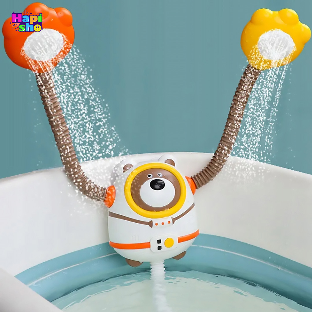 خرید اسباب بازی دوش حمام کودک طرح خرس فضانورد SHOWER BATH TOYS