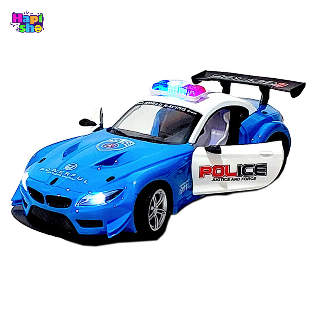  فروش اسباب بازی ماشین کنترلی شارژی پلیس با درب بازشو SUPER POWER POLICE CAR–اسباب بازی 