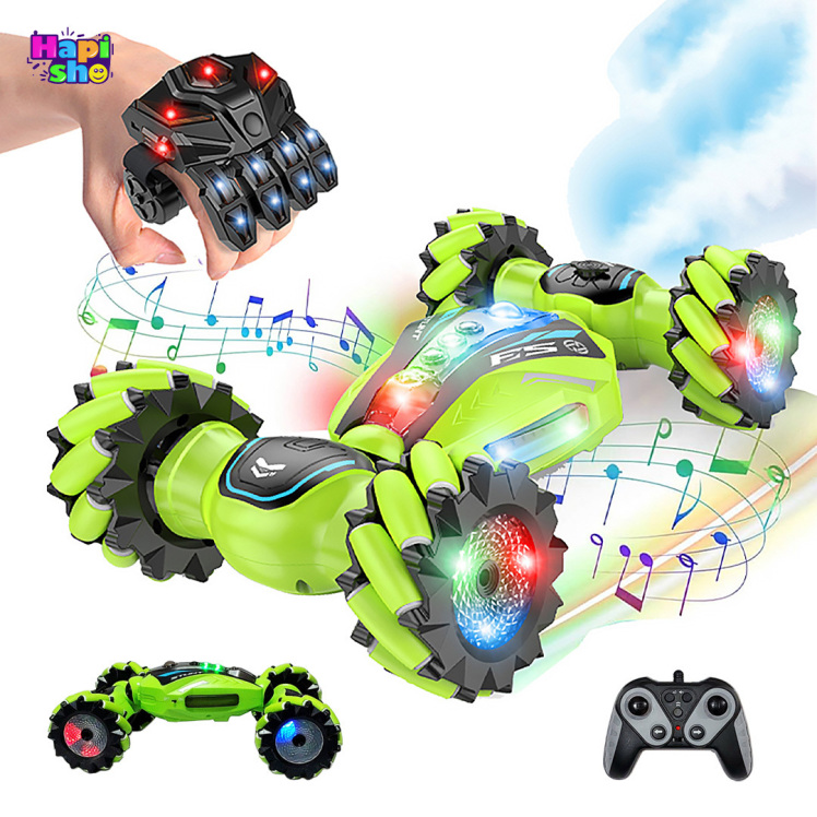 ماشین کنترلی کرمی دودزا کمرشکن با ریموت جدید و باتری شارژی MULTIFUNCTION STUNT–اسباب بازی