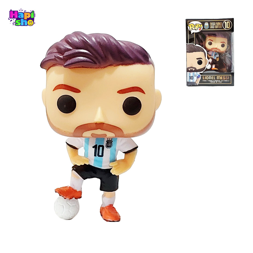 اکشن فیگور فانکو پاپ لیونل مسی مدل MESSI FUNKO GOLD EDITION