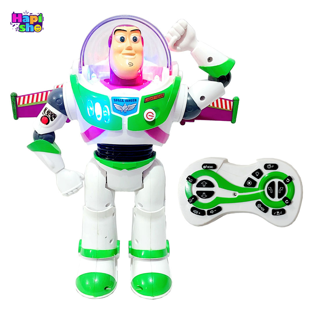  اسباب بازی ربات بازلایتر کنترلی شارژی با موزیک و چراغ مدل TOY STORY 5_اسباب بازی 