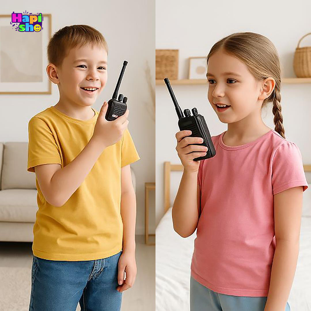  خرید بیسیم اسباب بازی شارژی دو نفره با برد بالا INTERPHONE 