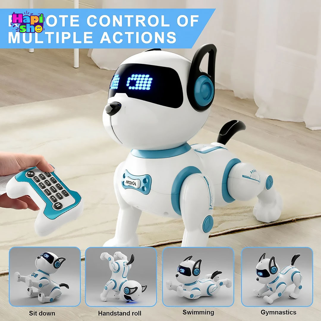  قیمت اسباب بازی ربات سگ کنترلی سخنگو هوشمند مدل MOKA ROBOT DOG 