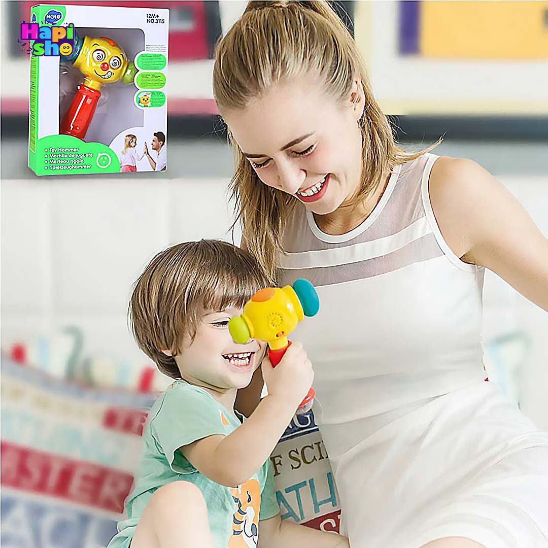 بهترین جغجغه چکشی موزیکال هولی تویز مدل 3115 Hola Toys
