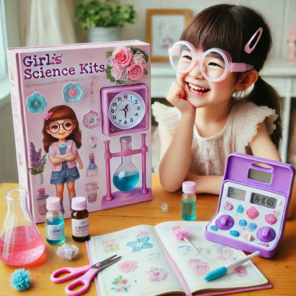 کیت‌های علمی دخترانه برای آزمایش‌های سرگرم‌کننده