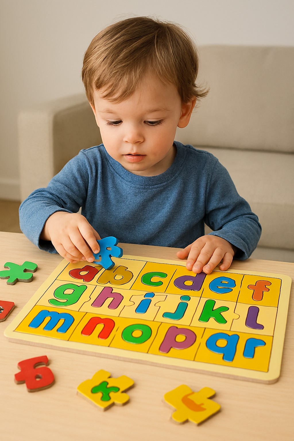 پازل آموزشی مناسب سن کودک - خرید اسباب بازی هپی‌شو