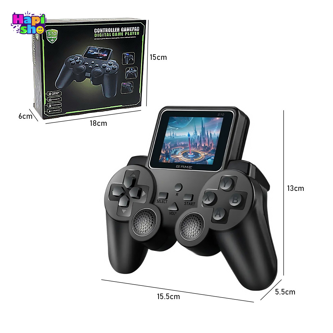 ابعاد و اندازه کنسول بازی پرتابل دستی Controller GamePad مدل S10