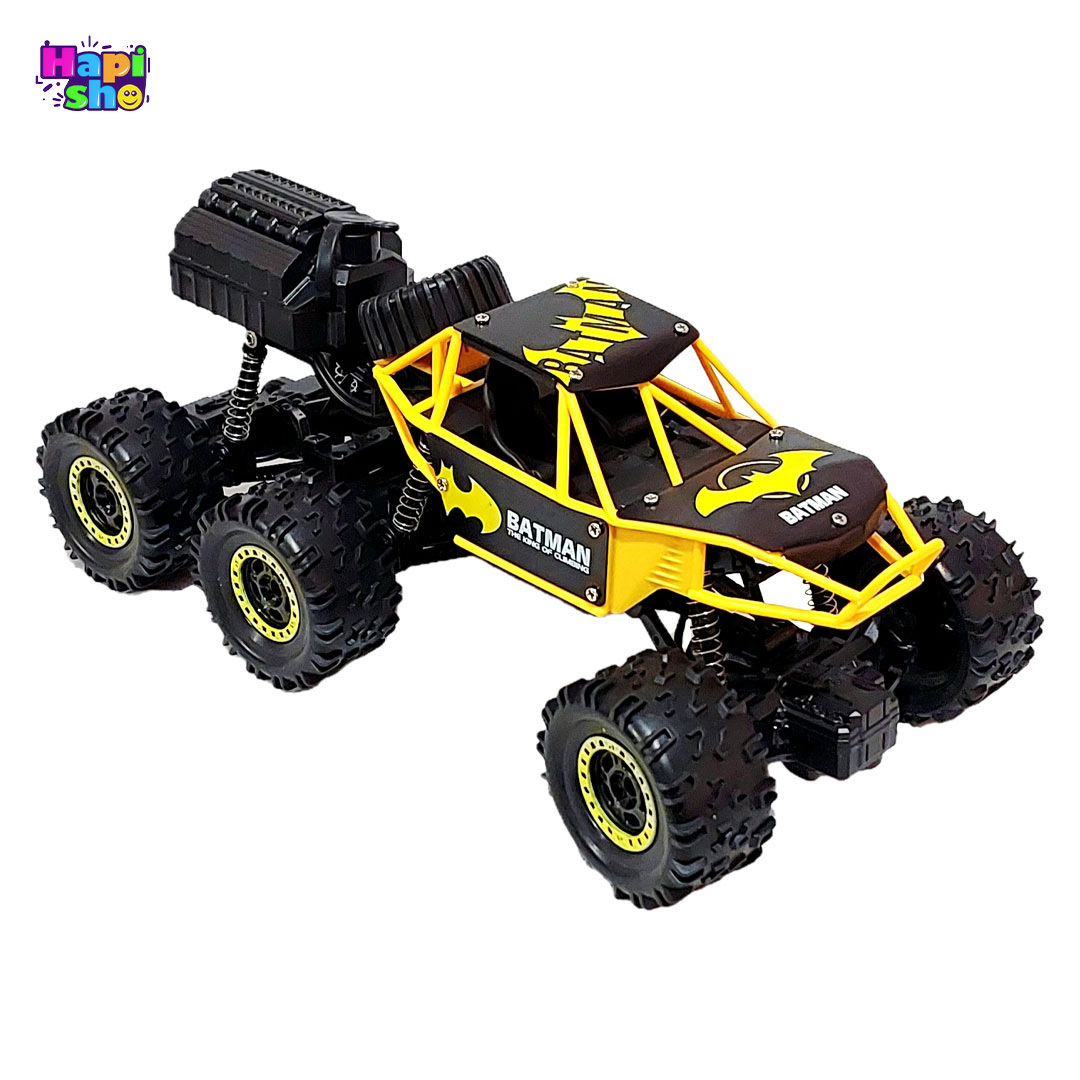  فروش ماشین کنترلی آفرود شش چرخ دودزا مدل بتمن Batman Spray Car 