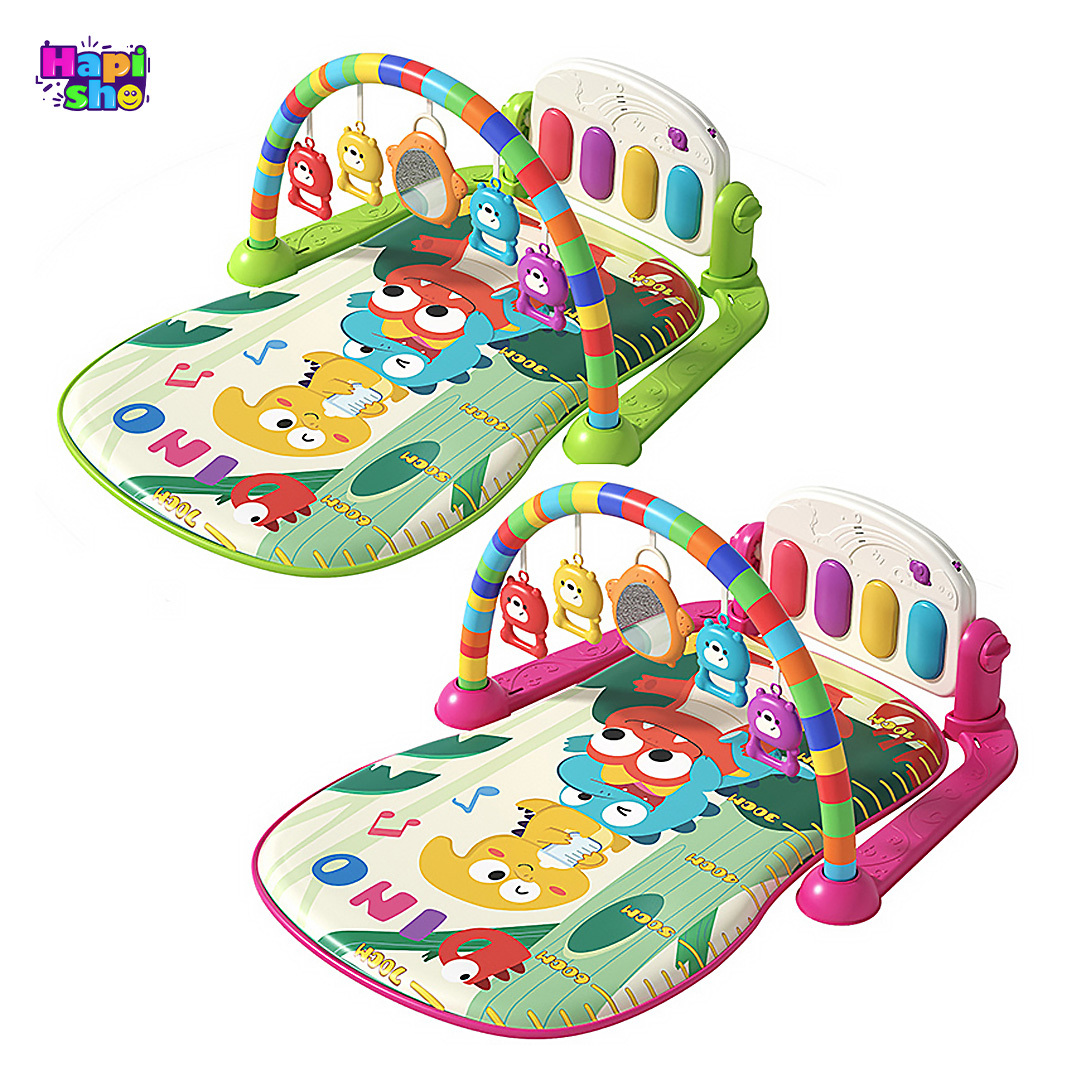  مقایسه هر دو رنگ تشک بازی پیانو دار و پلی جیم موزیکال نوزاد مدل BABY FITNESS PIANO–اسباب بازی 