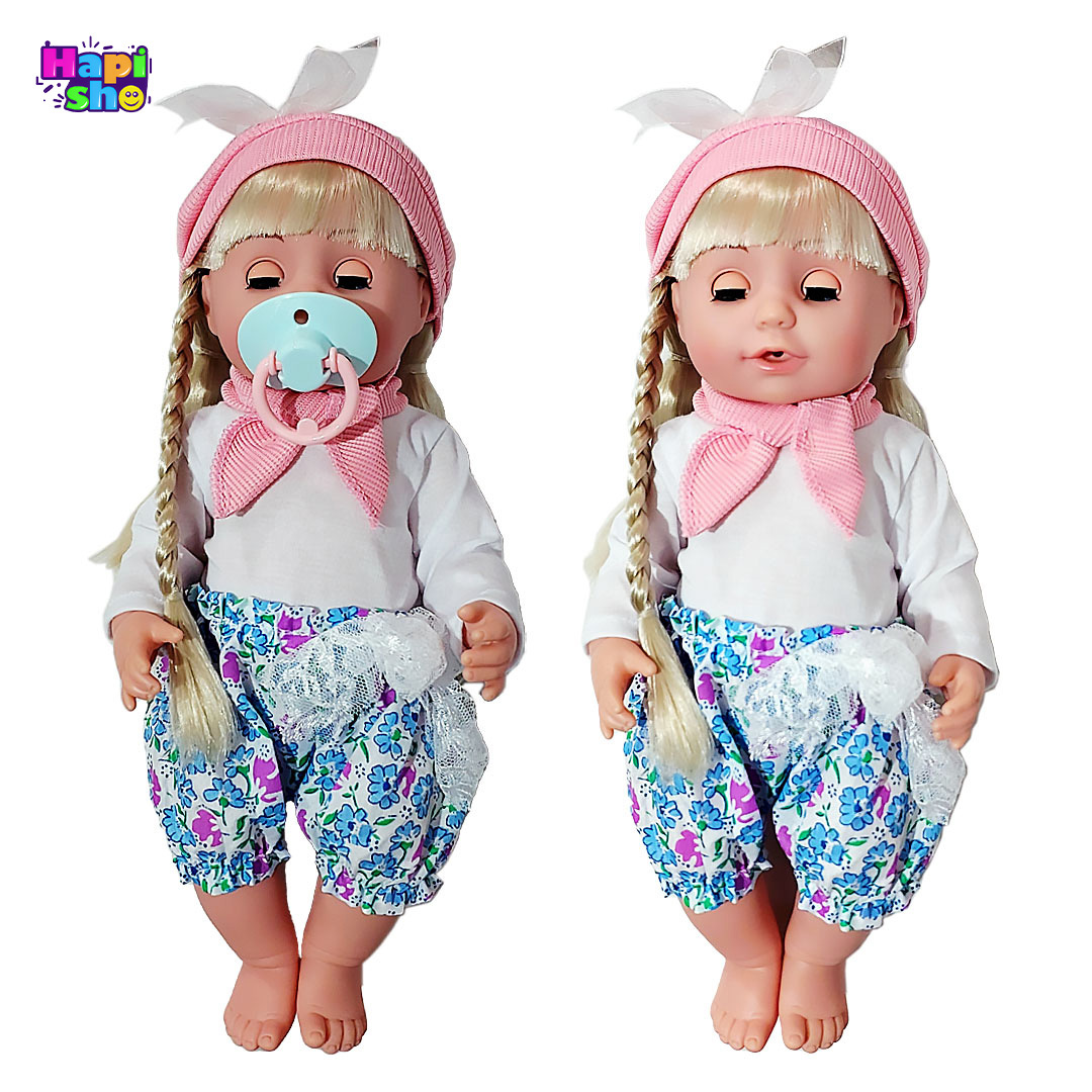 قیمت عروسک دخترانه بیبی توبی 6 کاره موزیکال با وسایل کامل Babay Toby