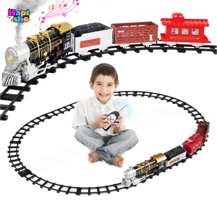 قطار اسباب بازی کنترلی دودزا کلاسیک مدل Simulation Train Orbit Series
