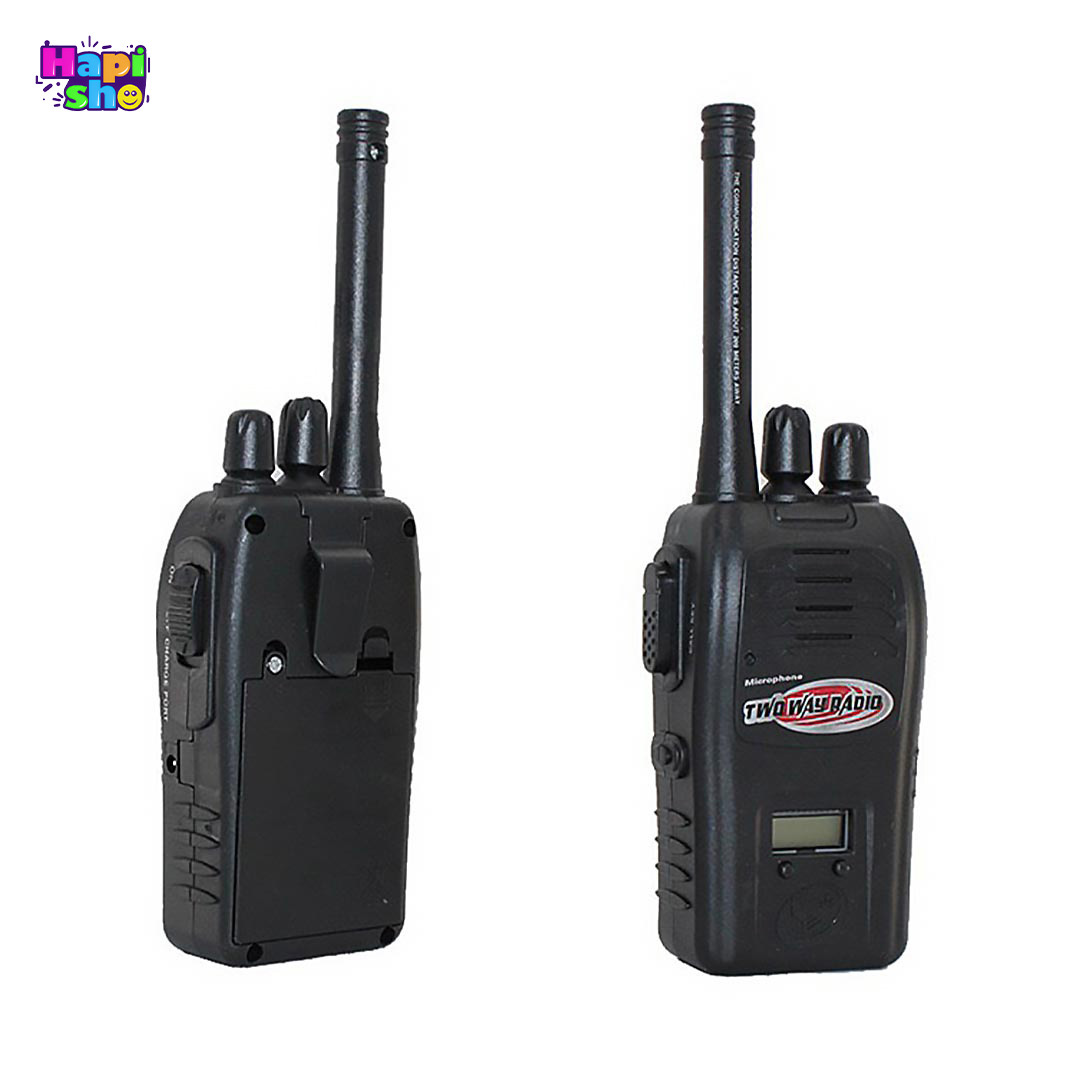  خرید آنلاین بیسیم اسباب بازی شارژی دو نفره با برد بالا INTERPHONE 