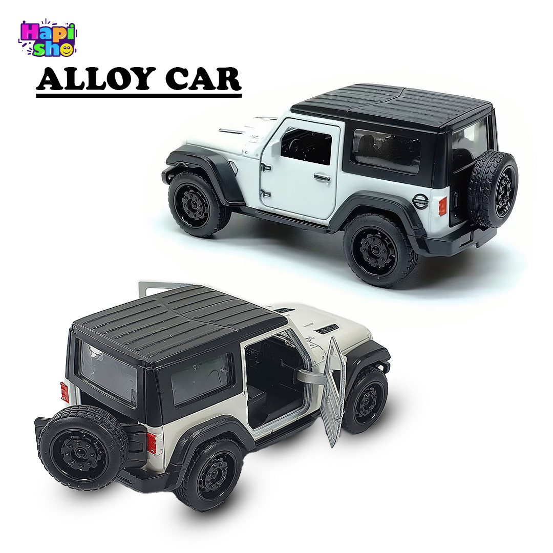 قیمت ماشین عقب کش فلزی طرح جیپ موزیکال چراغ‌دار METAL SCALE MODEL 