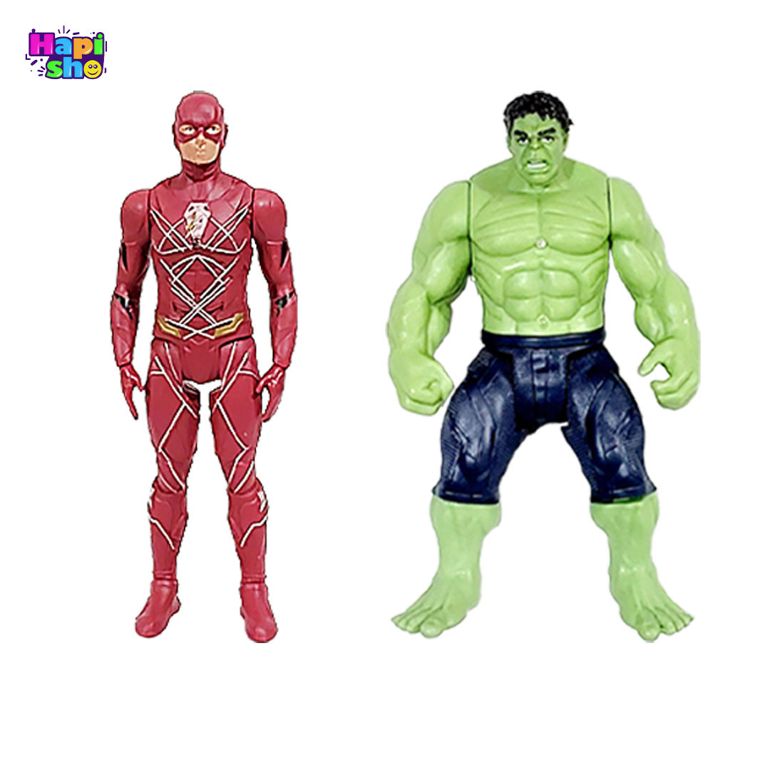  قیمت اکشن فیگور شخصیت‌های مارول چراغ‌دار ۶ عددی مدل AVENGERS AGE OF ULTRON–اسباب‌بازی 