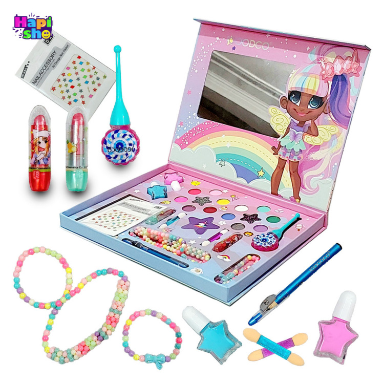 اسباب بازی لوازم آرایشی واقعی با دستبند و گردنبند مدل پرنسس IGOODCO–اسباب بازی