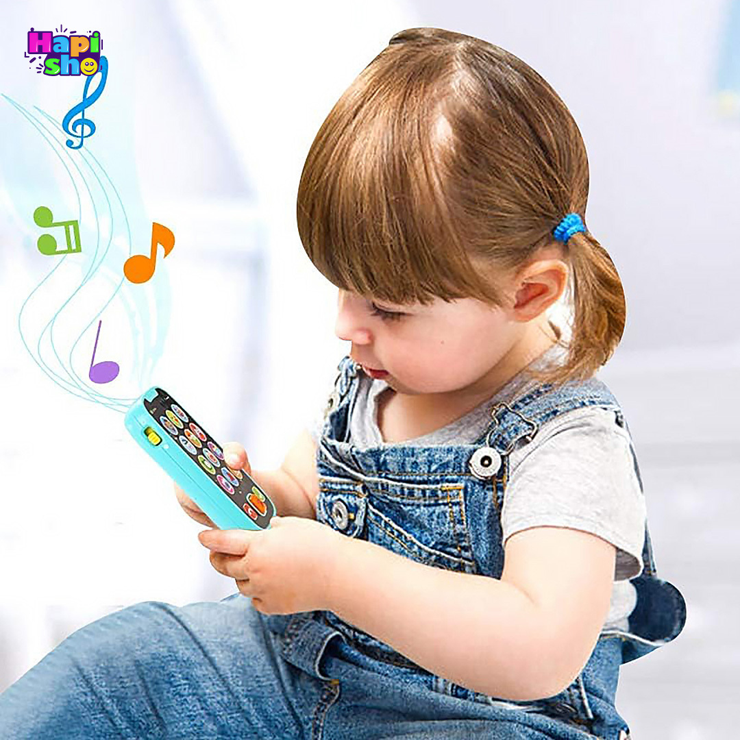  خرید آنلاین اسباب بازی موبایل لمسی و موزیکال هولی تویز مدل My Frist Smartohone–اسباب بازی 
