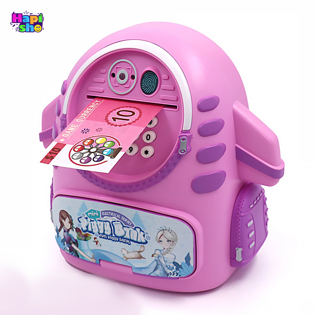 خرید گاوصندوق اسباب بازی اثر انگشتی موزیکال مدل Mini Piggy Bank