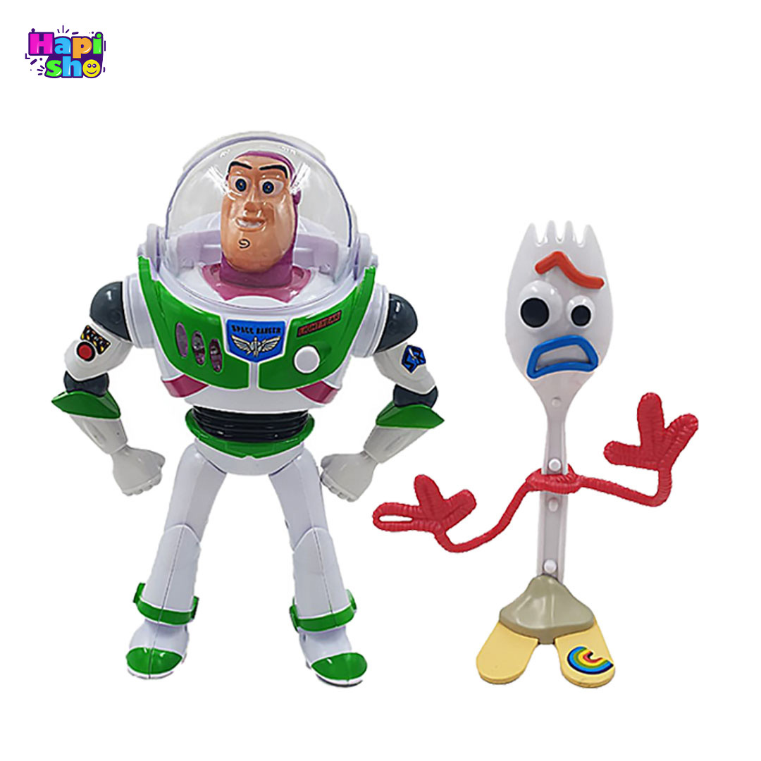  بهترین فیگور داستان اسباب‌بازی‌ها موزیکال باتری‌خور ست ۴ عددی مدل Toy Story 5–اسباب بازی 