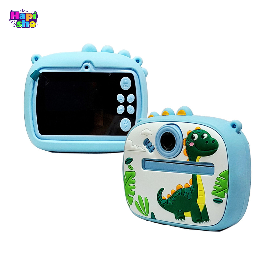  قیمت دوربین عکاسی بچه گانه با چاپ فوری طرح دایناسور DIGITAL MINI CAMERA 