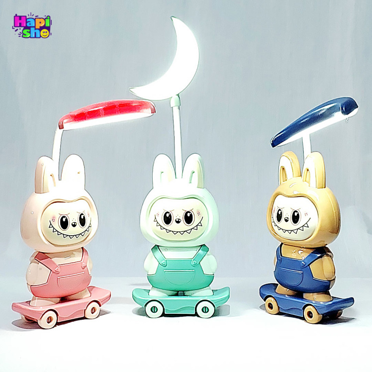 چراغ مطالعه فانتزی لبوبو با باتری شارژی مدل Cute Table Lamp–اکسسوری کودک