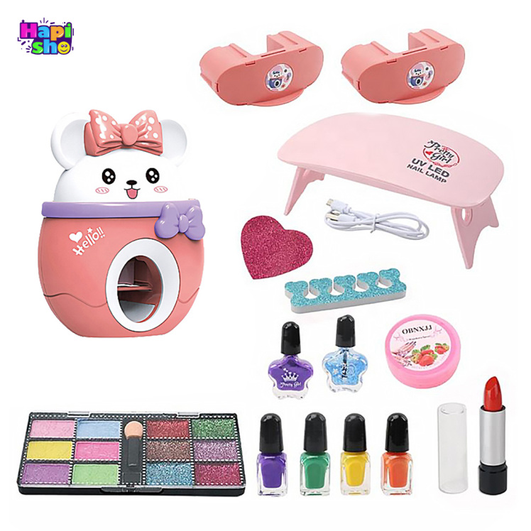 استمپر ناخن جدید با خشک‌کن لاک و ست لوازم آرایشی Nail Machine