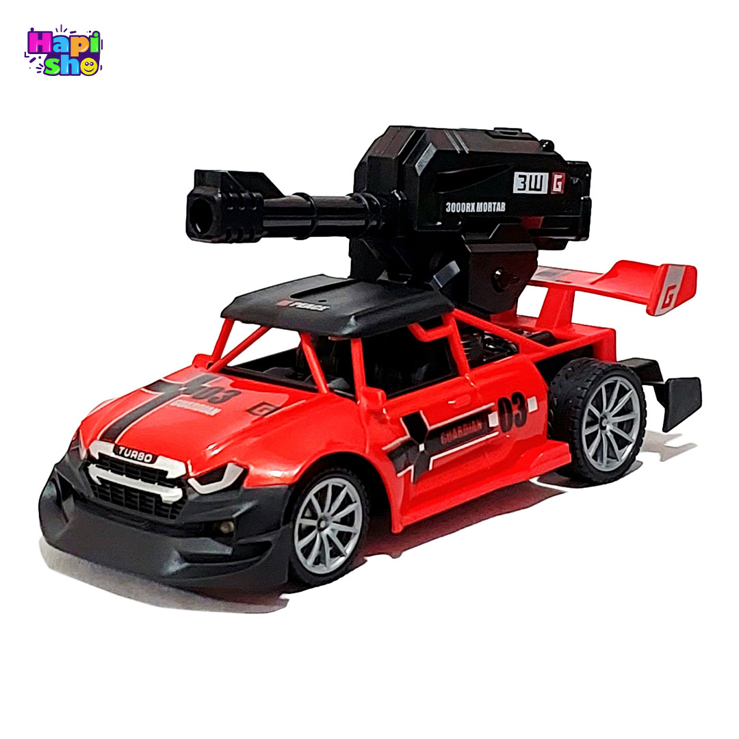 خرید ماشین کنترلی شارژی تیر پرت کن مدل Shooting Bullet Racing Car