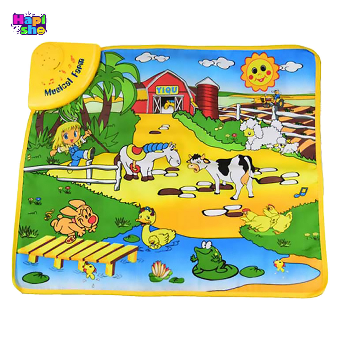 خرید سفره موزیکال حیوانات مزرعه آموزشی کودک مدل Music Carpet