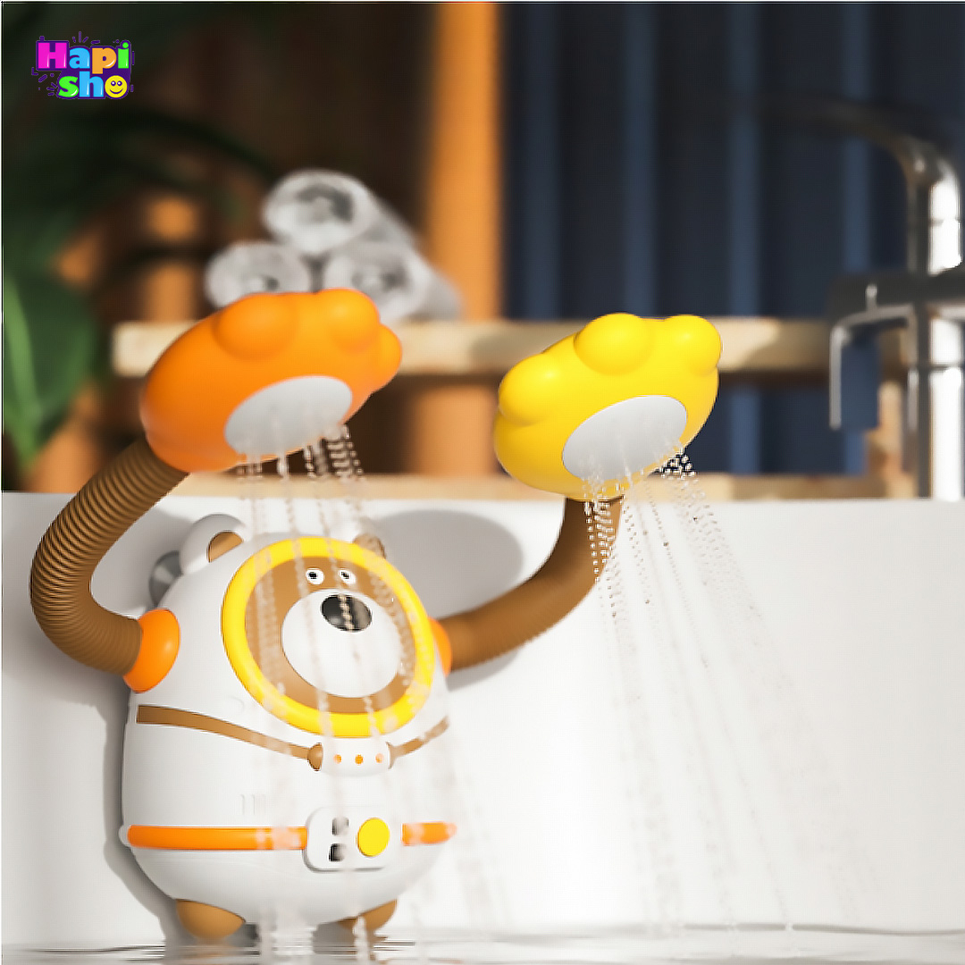 فروش اسباب بازی دوش حمام کودک طرح خرس فضانورد SHOWER BATH TOYS