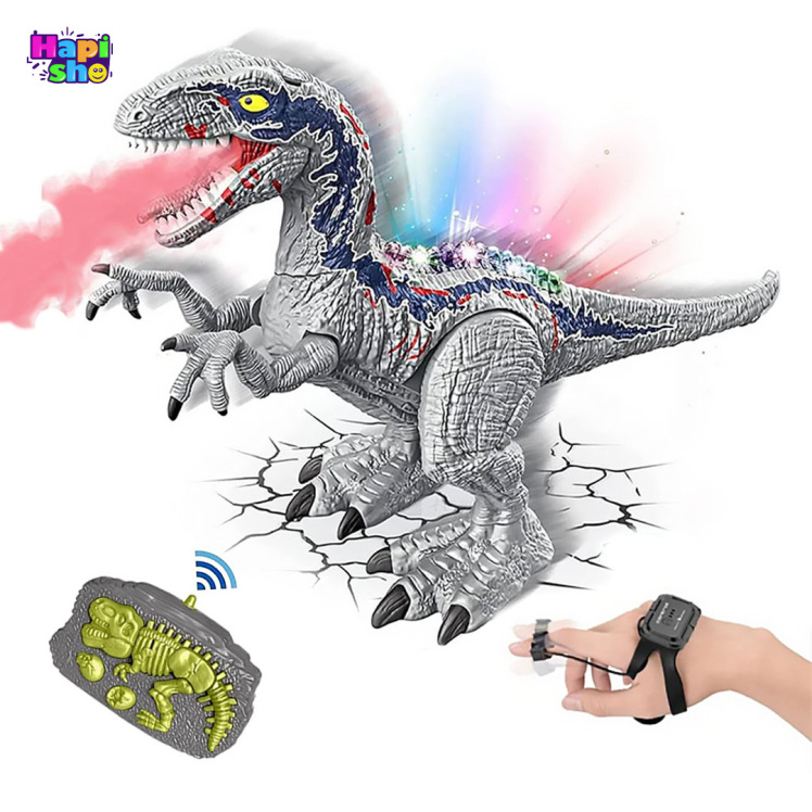 دایناسور کنترلی تیرکس دودزا ۲ ریموته مدل DINOSAUR WORLD