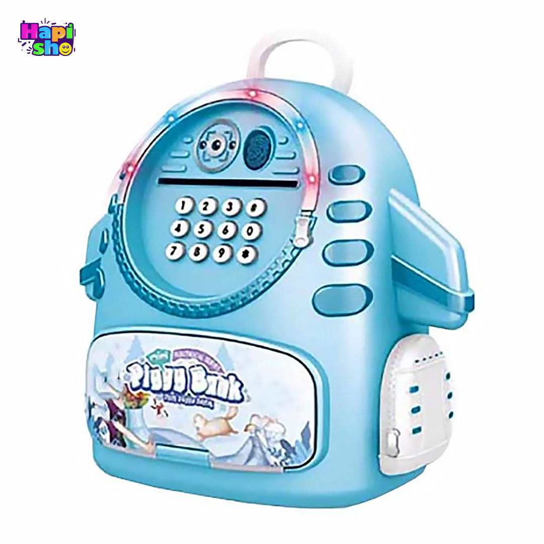 فروش گاوصندوق اسباب بازی اثر انگشتی موزیکال مدل Mini Piggy Bank
