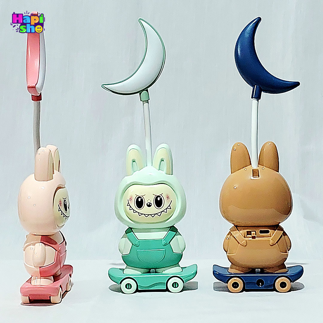 فروش چراغ مطالعه فانتزی لبوبو با باتری شارژی مدل Cute Table Lamp–اکسسوری کودک