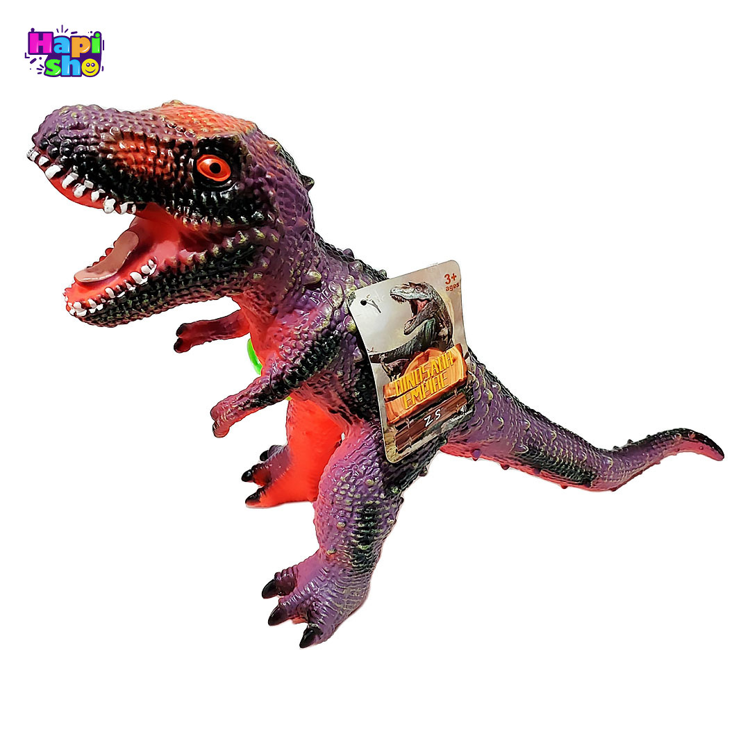 قیمت اکشن فیگور دایناسور موزیکال مدل تیرکس تمام گوشتی 47 سانتی متر