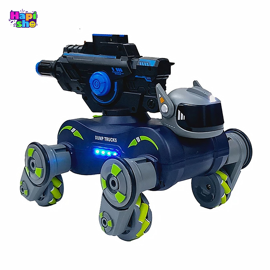 خرید ماشین کنترلی تبدیلشونده به سگ با قابلیت شلیک تیر ژلهای MACHIN HOUND