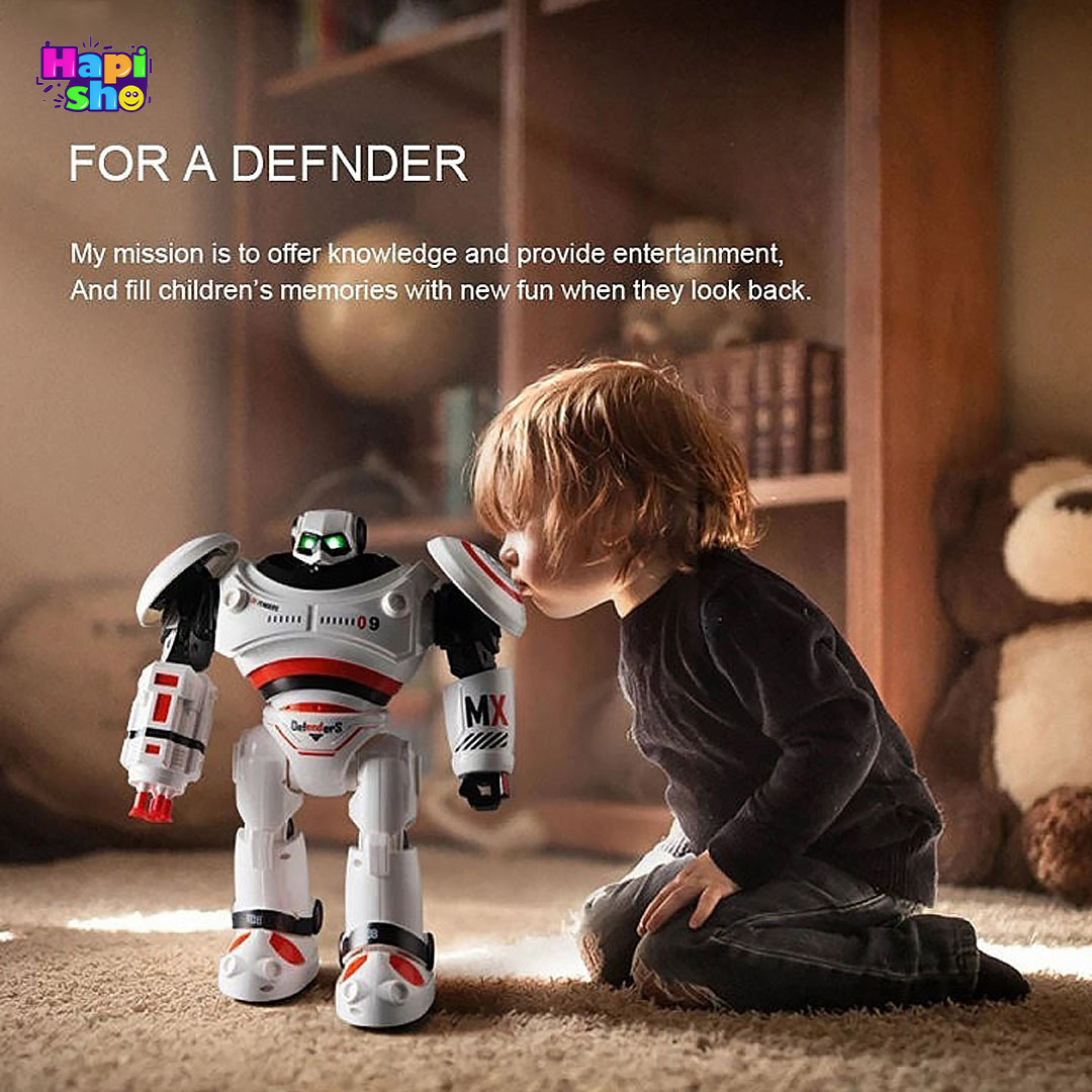  بهترین اسباب بازی ربات کنترلی جنگی بزرگ شارژی مدل تیرانداز Crazon Defender_ربات کنترلی 